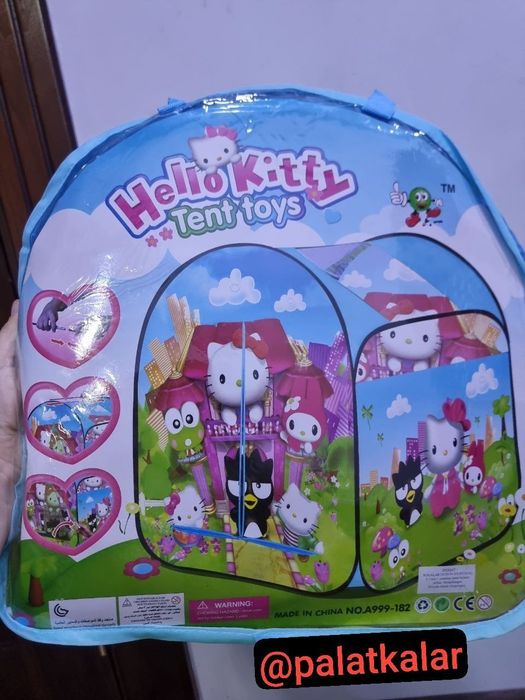 Новогодний СКИДКА HELLO KITTY Palatka DOMIK UYCHALAR 
Manzil: Yunusobo