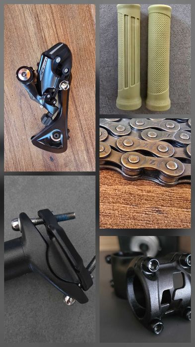 Schimbator Shimano - tija, mansoane, pipa Cube, lant KMC