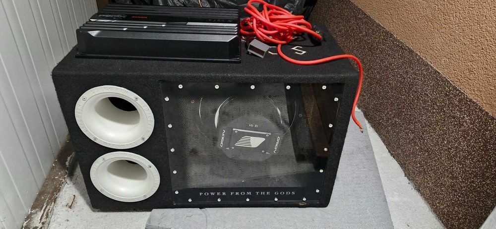 Бас Каса - HIFONICS - 12-ска с усилвател Sony 1000w