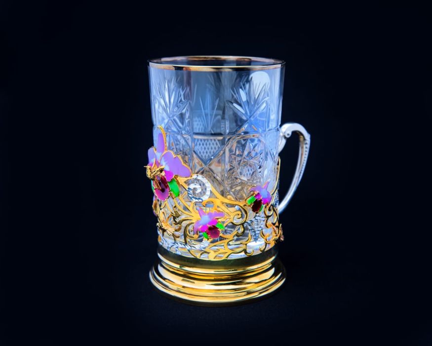 Подстаканник серебряный