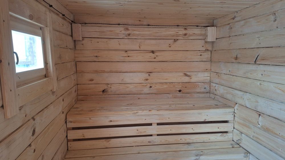 Баня из бруса (переносная)