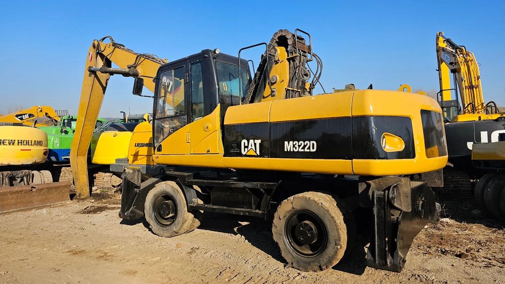 Caterpillar CAT M322 D Excavator pe roți