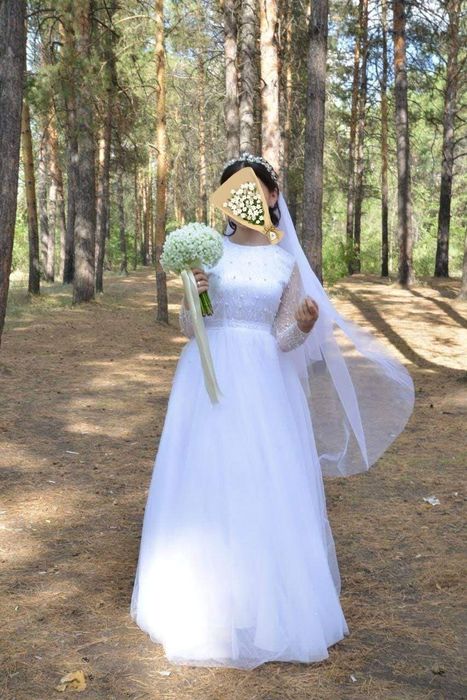 свадебное платье 45 000