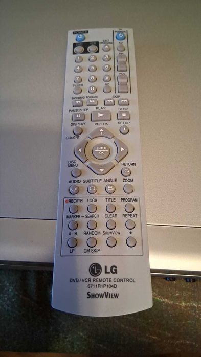 Combo videorecorder DVD player LG