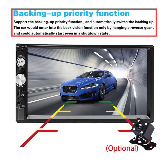 Dvd auto player, Usb, Bt, Radio, Mirrorlink, 4x60 w camera