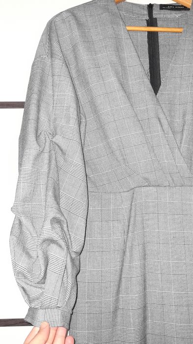 Rochie zara gri marimea M