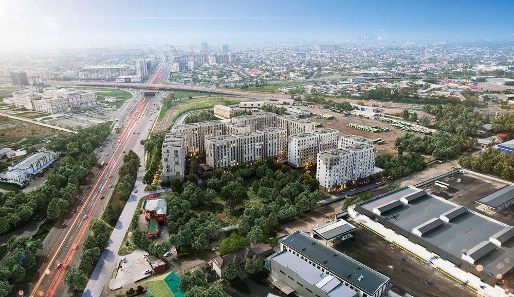 2 комнатная Новостройка, Яшнабадский, Паркентский, Мост ТАПоИЧ(xs)