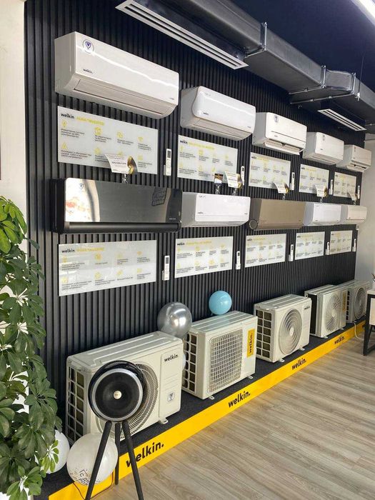 Кондиционер Welkin модель Ataman - 9,000 Btu / Инвертор / 135V / wi-fi