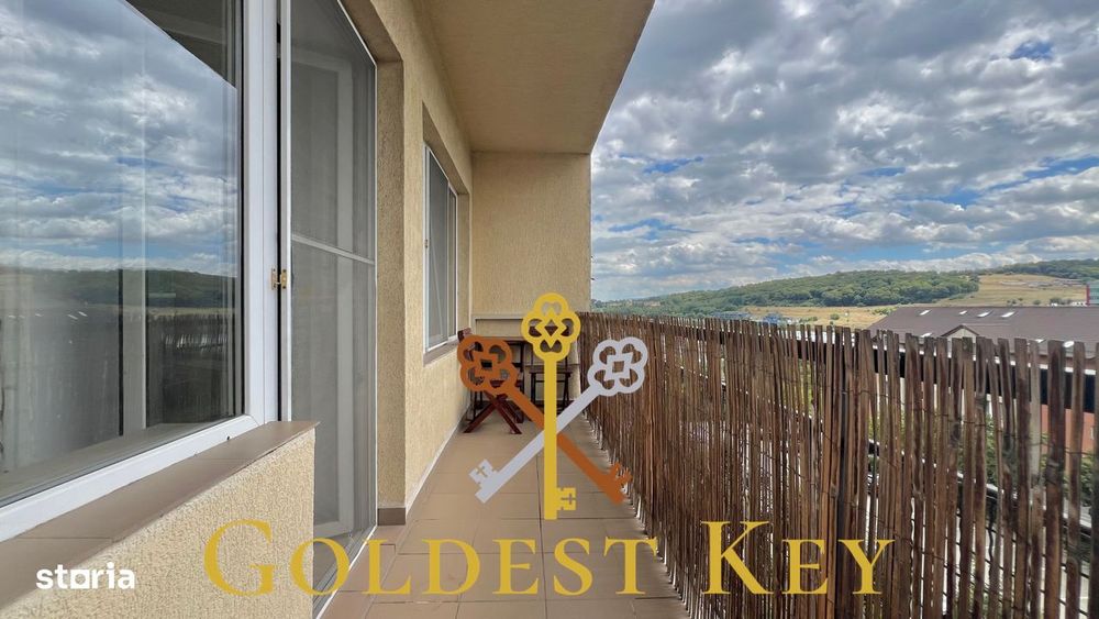 Apartament cu 2 camere, balcon si parcare exterioara! Baciu