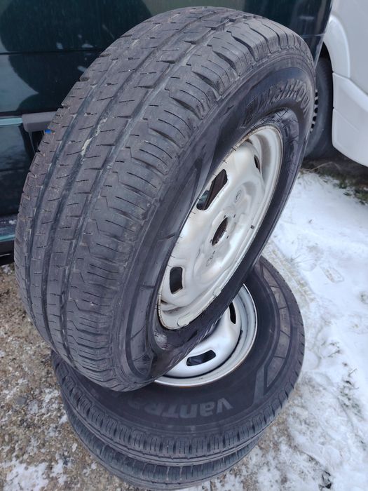 Set roti complete Ford Tranzit pe 16 de vară