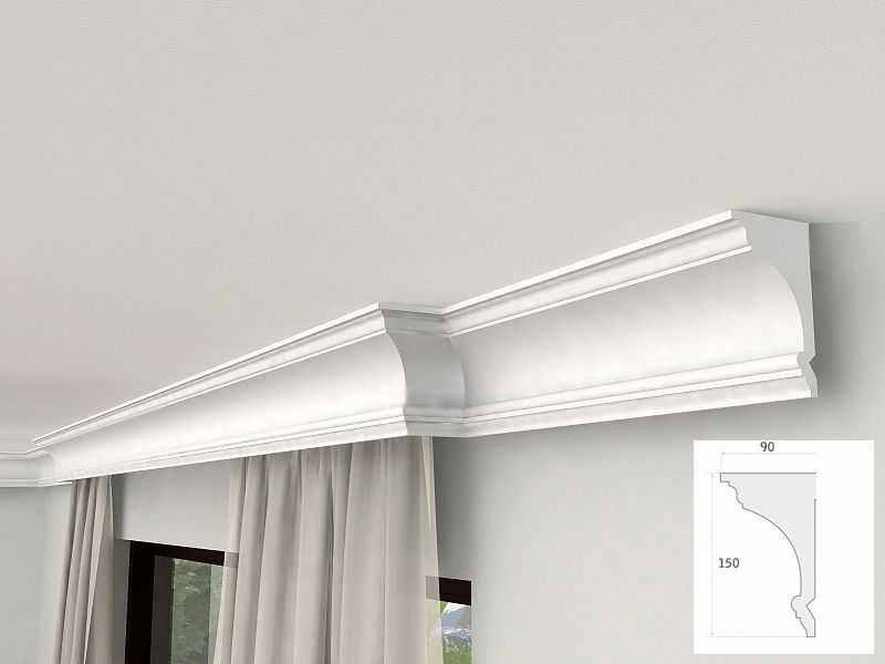 Masca galerie sina perdea cornisa mascare draperie -MODEL LKO8