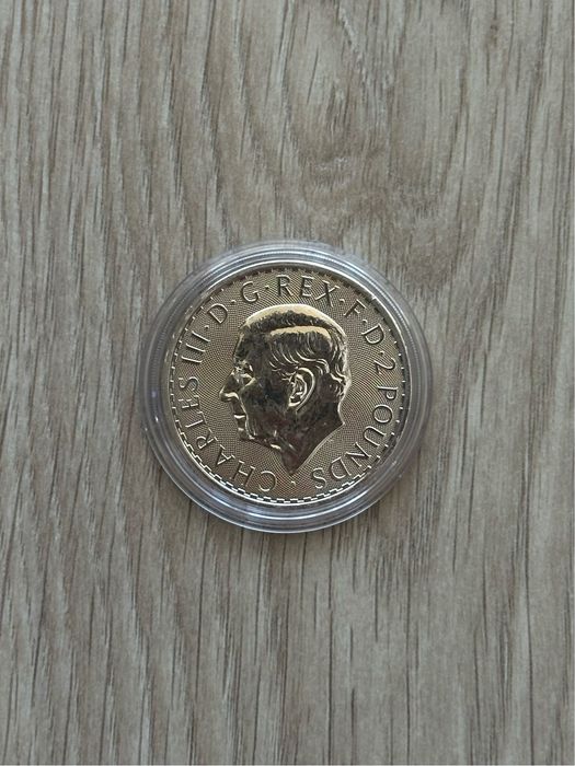 Сребърна монета Britannia 1oz 2024 година