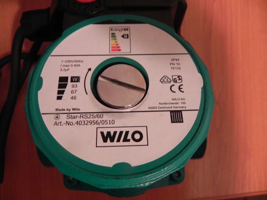 Pompa centrala termica Willo Rs 25 6 180 Boiler bypass