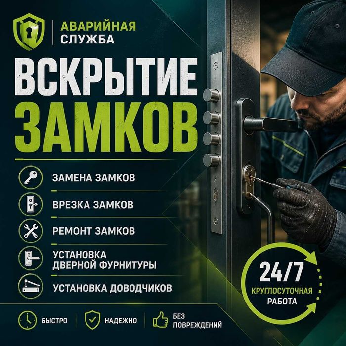Вскрытие квартир-Открыть дверь|Замена личинок*Ремонт замков,Авто-машин