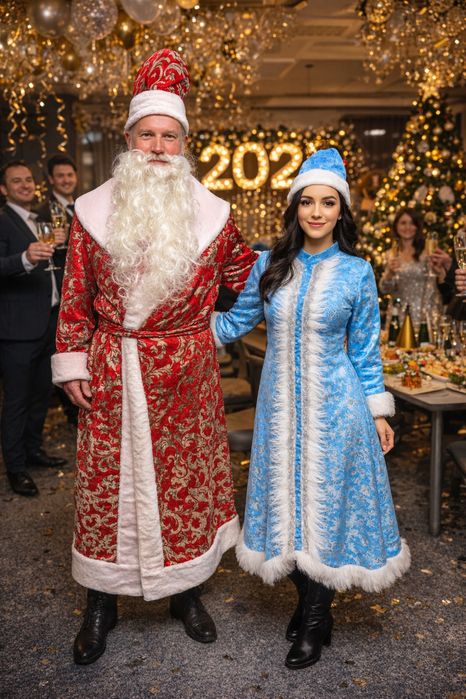 Дед мороз и снегурочка