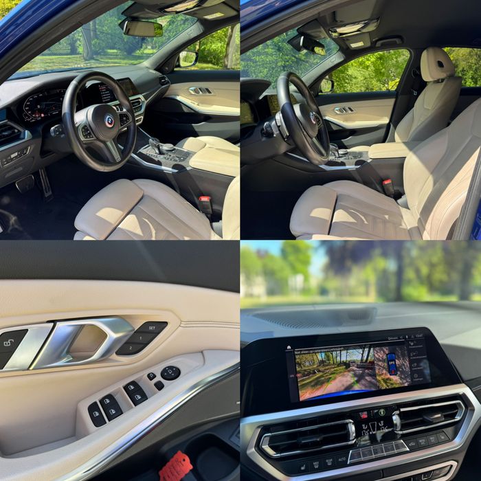 BMW seria 3 g20 individual M Paket 330i Benzină 258cp Lane Side Distronic navigație TJA Head up display bord piele napa suspensie Garanție ceasuri