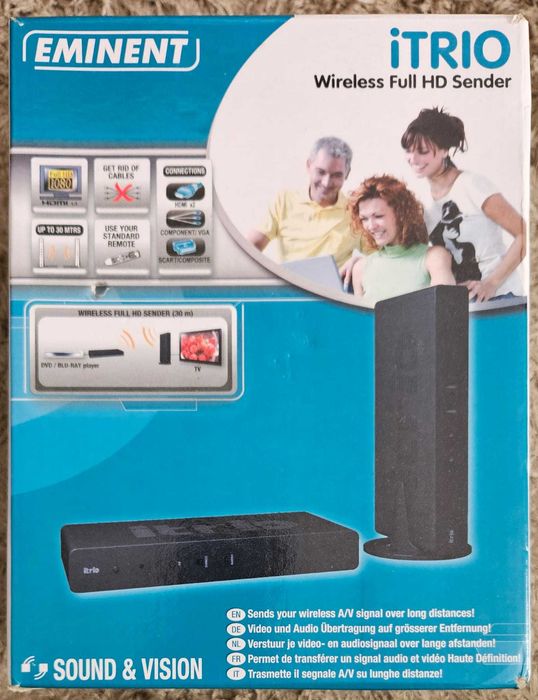 Eminent iTRIO EM7100 Transmitator/Receptor Wireless Full HD