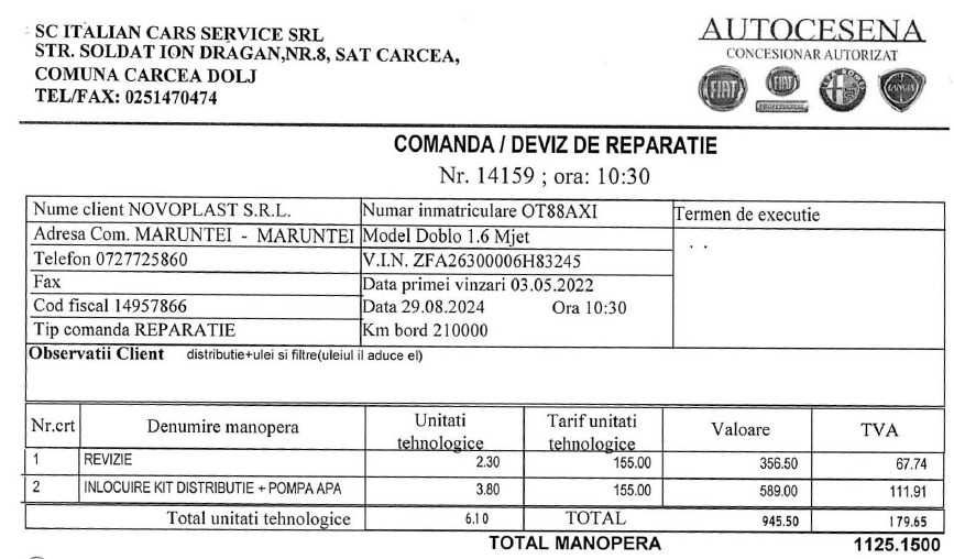 Fiat Doblo  Maxi XL 1,6D an 2018