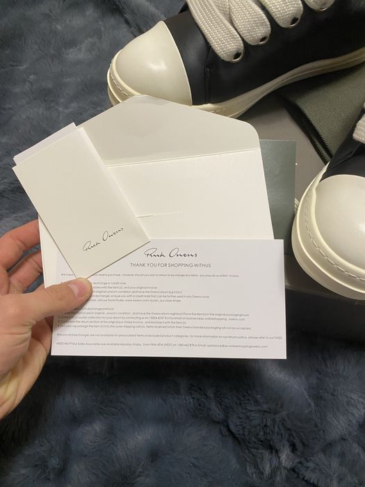 Rick Owens Jumbo Low