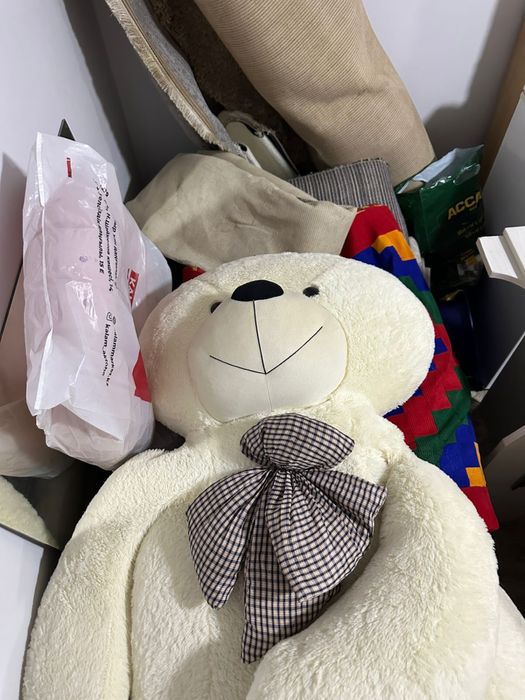 Продам мишку плюшевого белого