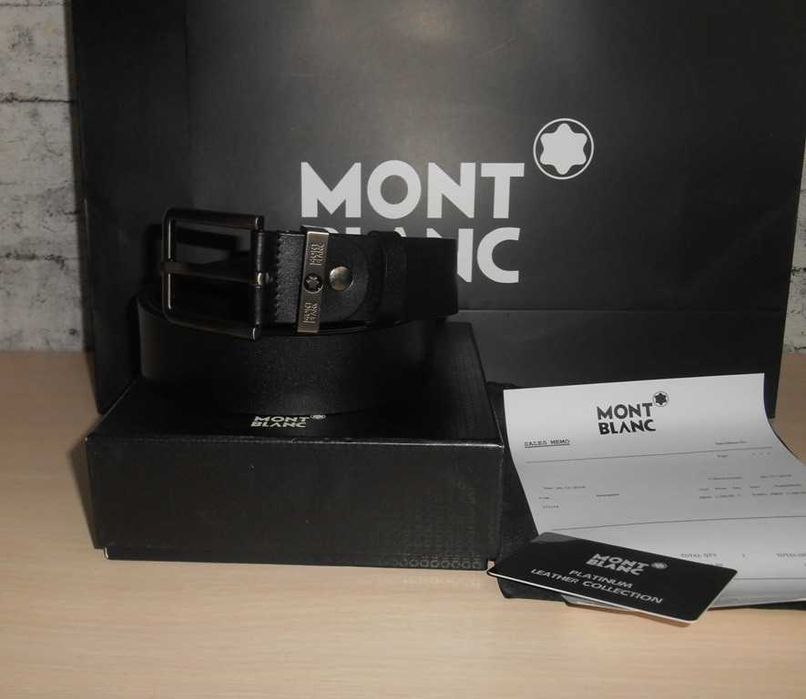 În stoc Curea pentru bărbaț, Mont Blanc piele 0583
