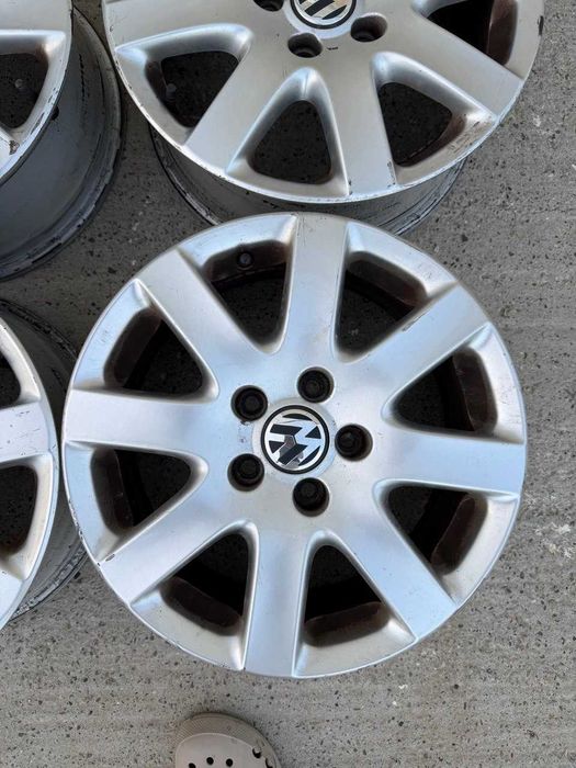 Set Jante aliaj R16 prindere 5x112 205/55/R16 VW SEAT SKODA fara anvelope