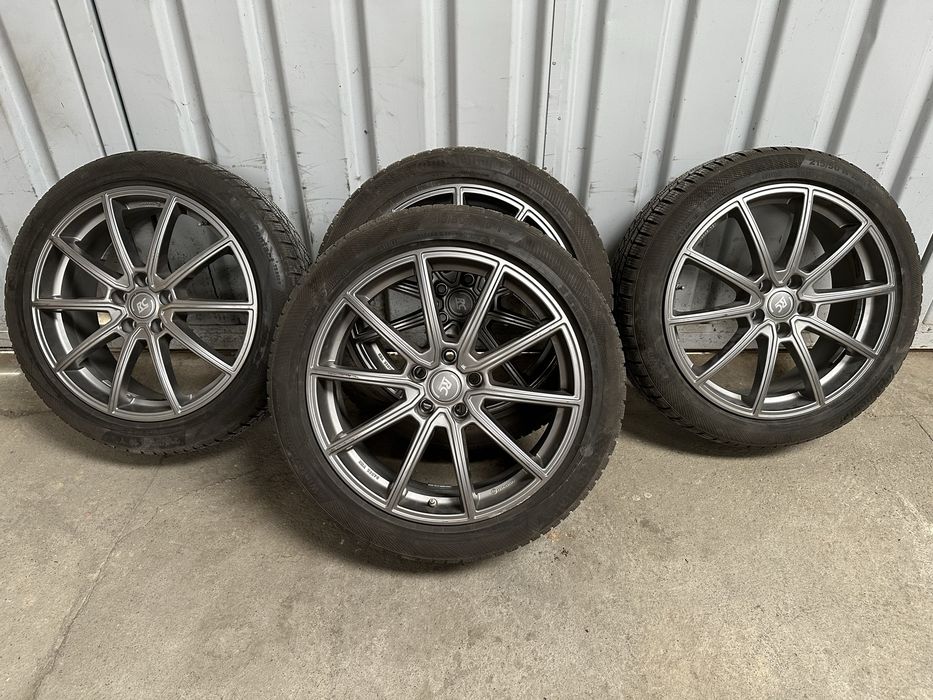 Set jante Brock 19” + anvelope iarnă Continental | 5x112 | ET51