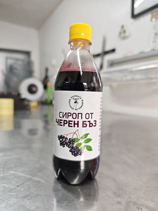 Цена за литър! Домашен сироп от бял бъз. Концентрат.