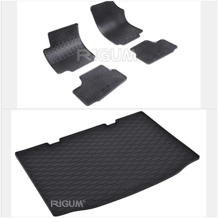 Гумени стелки или багажник SKODA CITIGO SEAT MII VW UP след 2011г.-
