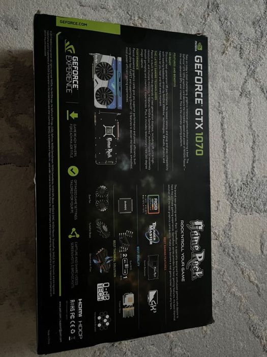 GTX 1070 8gb для компьютера