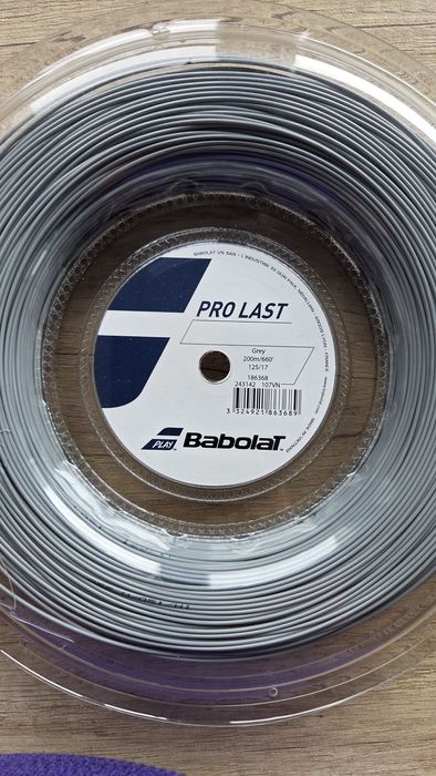 Racordaj Babolat Pro Last 1.25 - 200m - gri