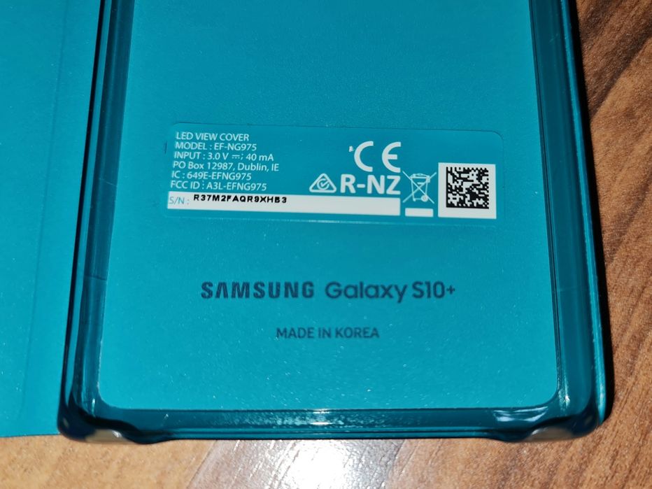 Husa smart activa originala Samsung Led View Cover S10+ S10 Plus G975