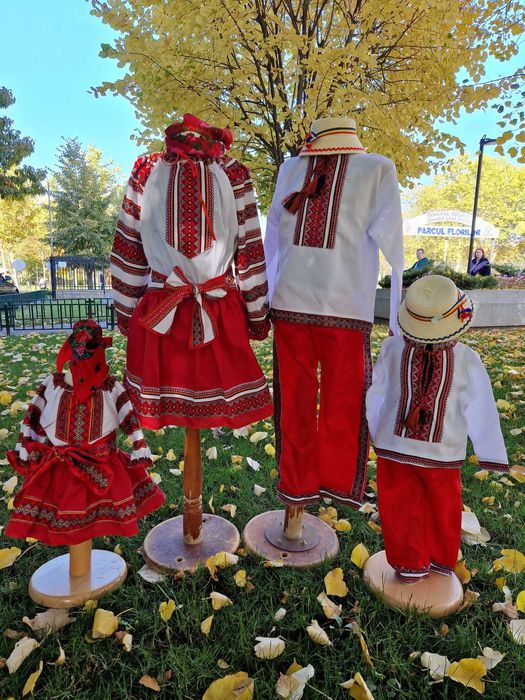 80 lei camasa /ie costum popular national traditional