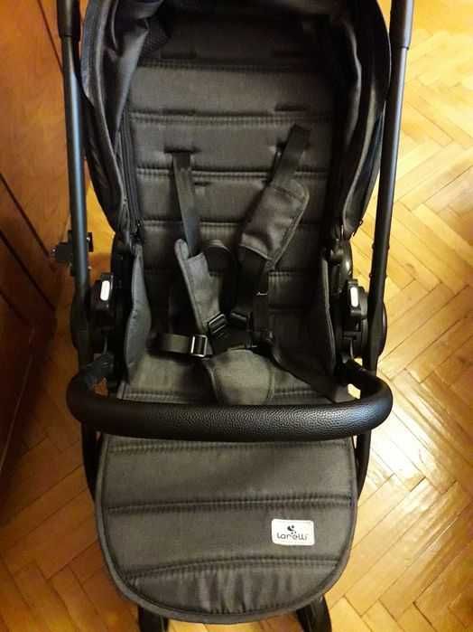 Carucior Lorelli Patrizia Dark Grey, 2 in 1