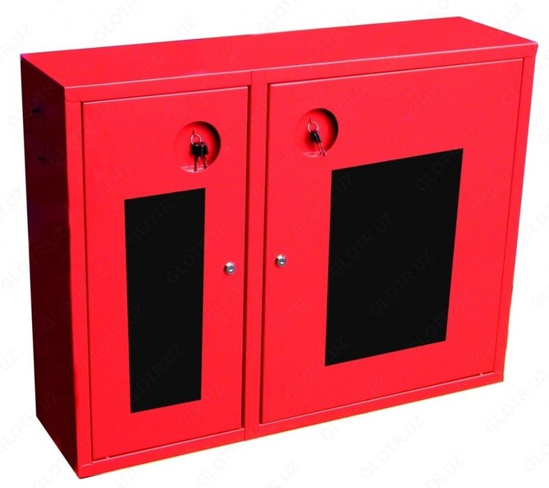 Пожарный шкаф и щит пост