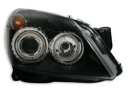 Кристални фарове за OPEL ASTRA H от 2004-2009- черни