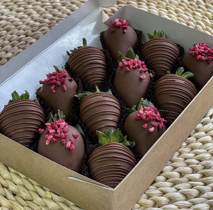 Клубника в шоколаде