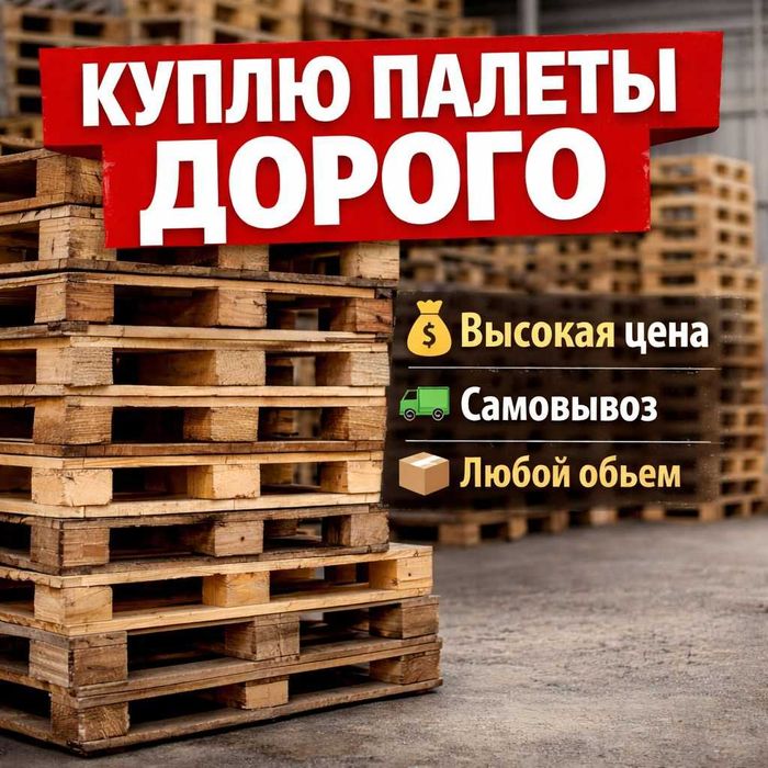 Куплю палеты, поддоны дорого!