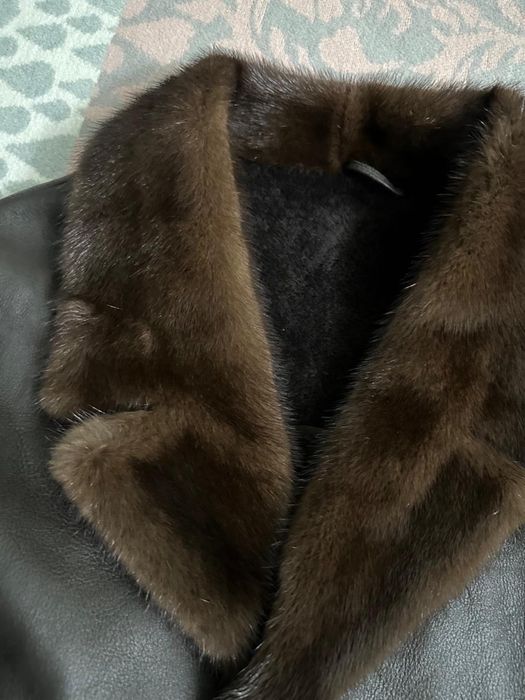 Кожанная дубленка  DOST exclusive