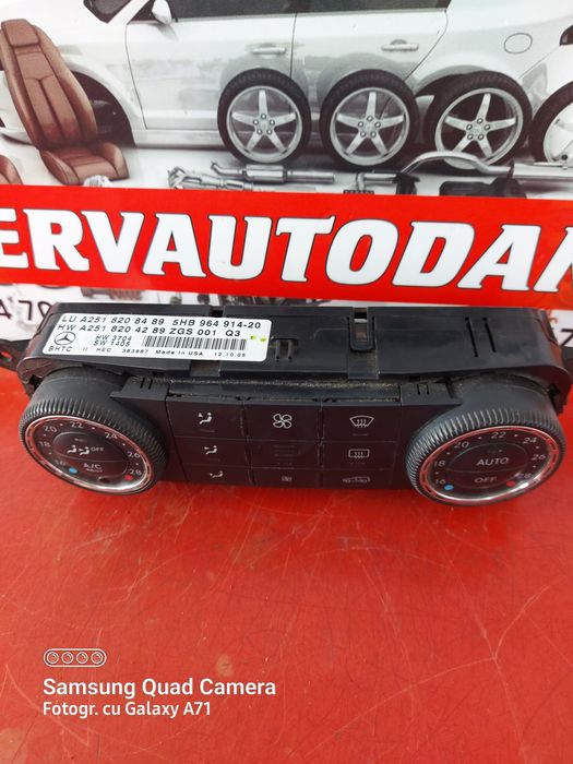 panou comanda ac mercedes-benz ml (2006-2011) [w164] 3.0 motorina 2006