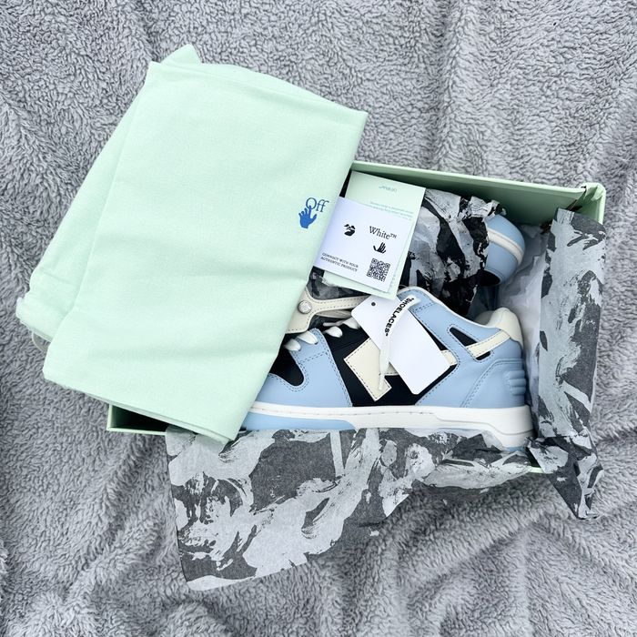 Off-White Out Of Office Baby Blue Albastru Deschis
