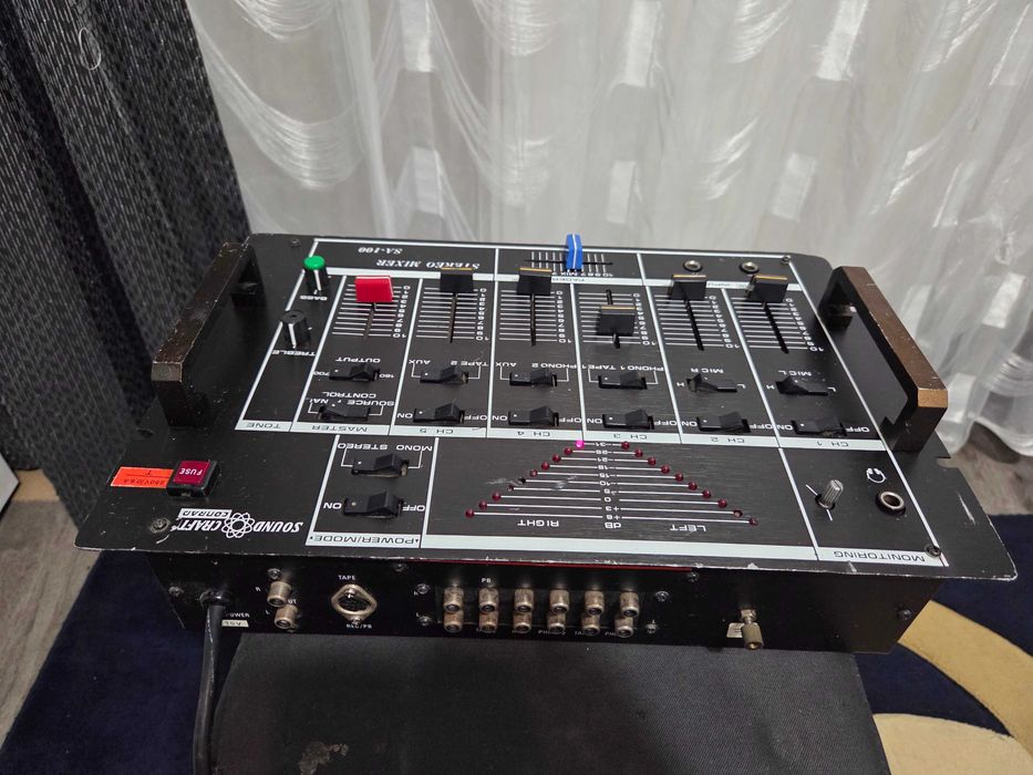 Mixer Audio Preamplificator Sound Craft Conrad SA-100