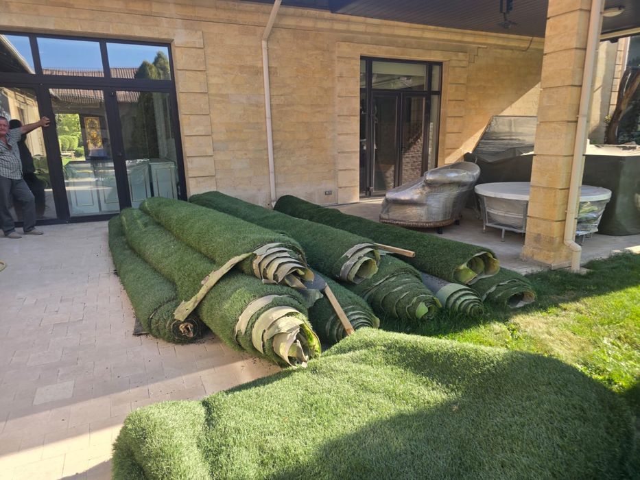 Продам газон трава