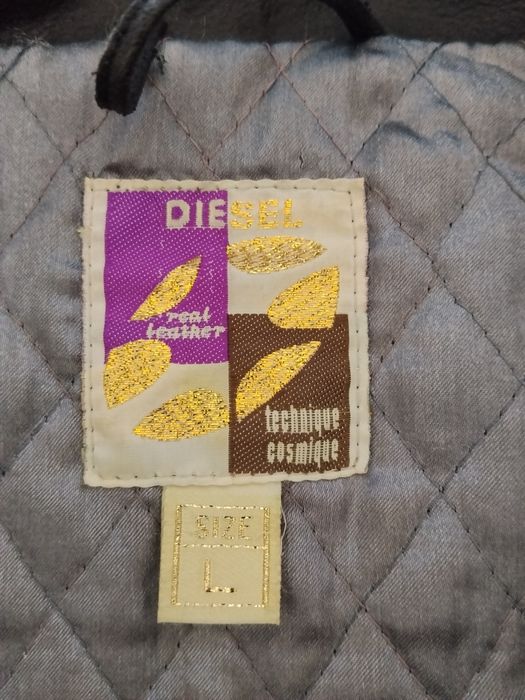 Кожаная куртка Diesel