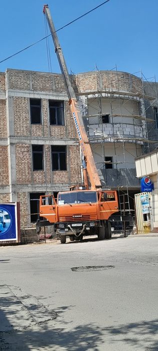 Услуга автокран 25 тонна 21 метр,Avtokran xizmati