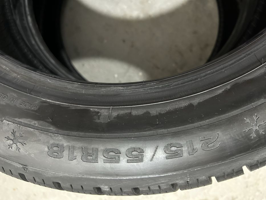 Anvelope iarna noi Dunlop 215/55R 18 dot 2025