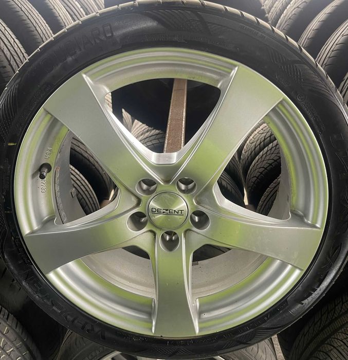 Jante aliaj R17 5x100 Vw Skoda Seat Audi anvelope de vara 215 40 R17