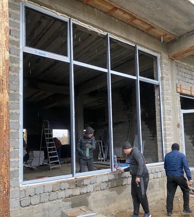 Окна двери витражи