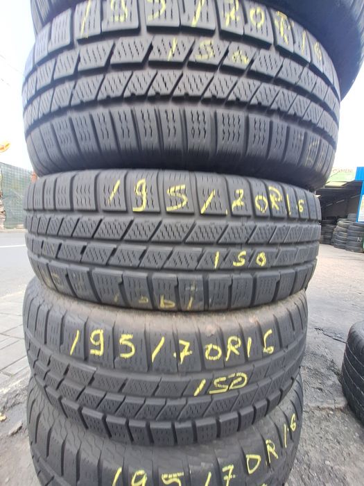 2, 4, 6 anvelope iarna 195/70r16 Continental Montaj Gratuit