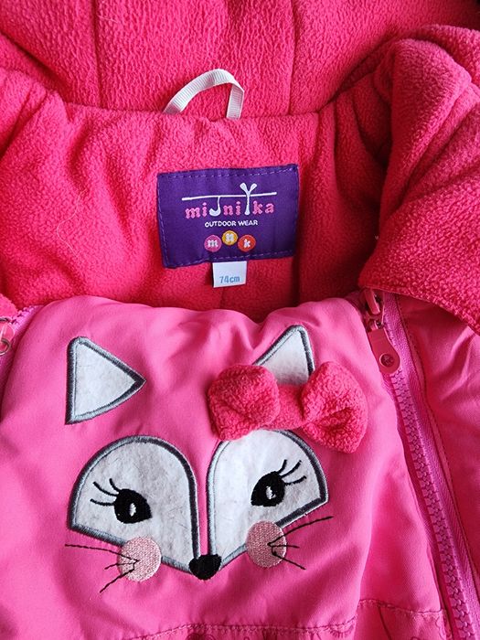 Зимний комбинезон на девочку